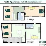 139 Qm - Exklusiv Auf 2 Etagen - Werse Loft By Youpartments Munster (North Rhine-Westphalia)